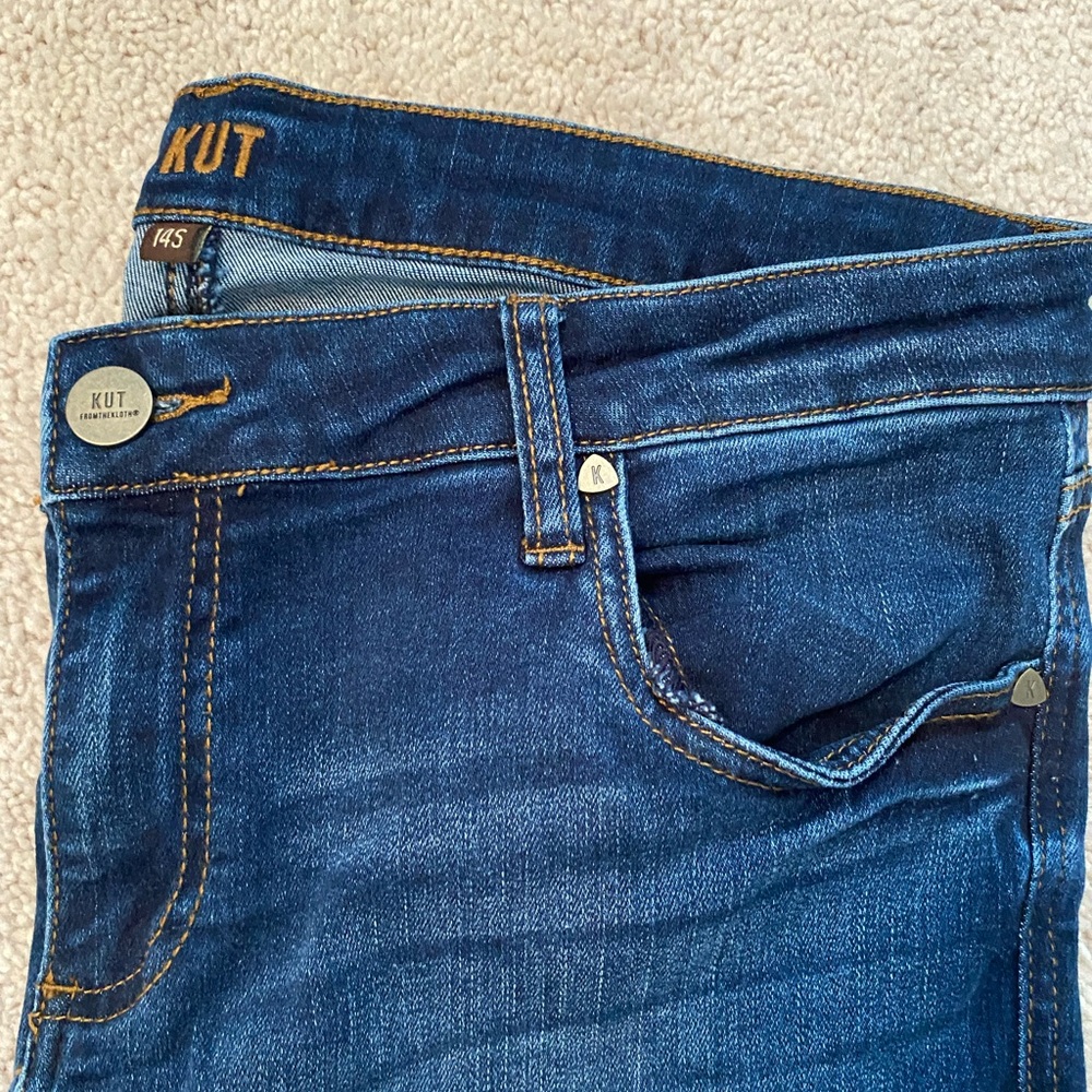 kut from the kloth skinny leg jeans